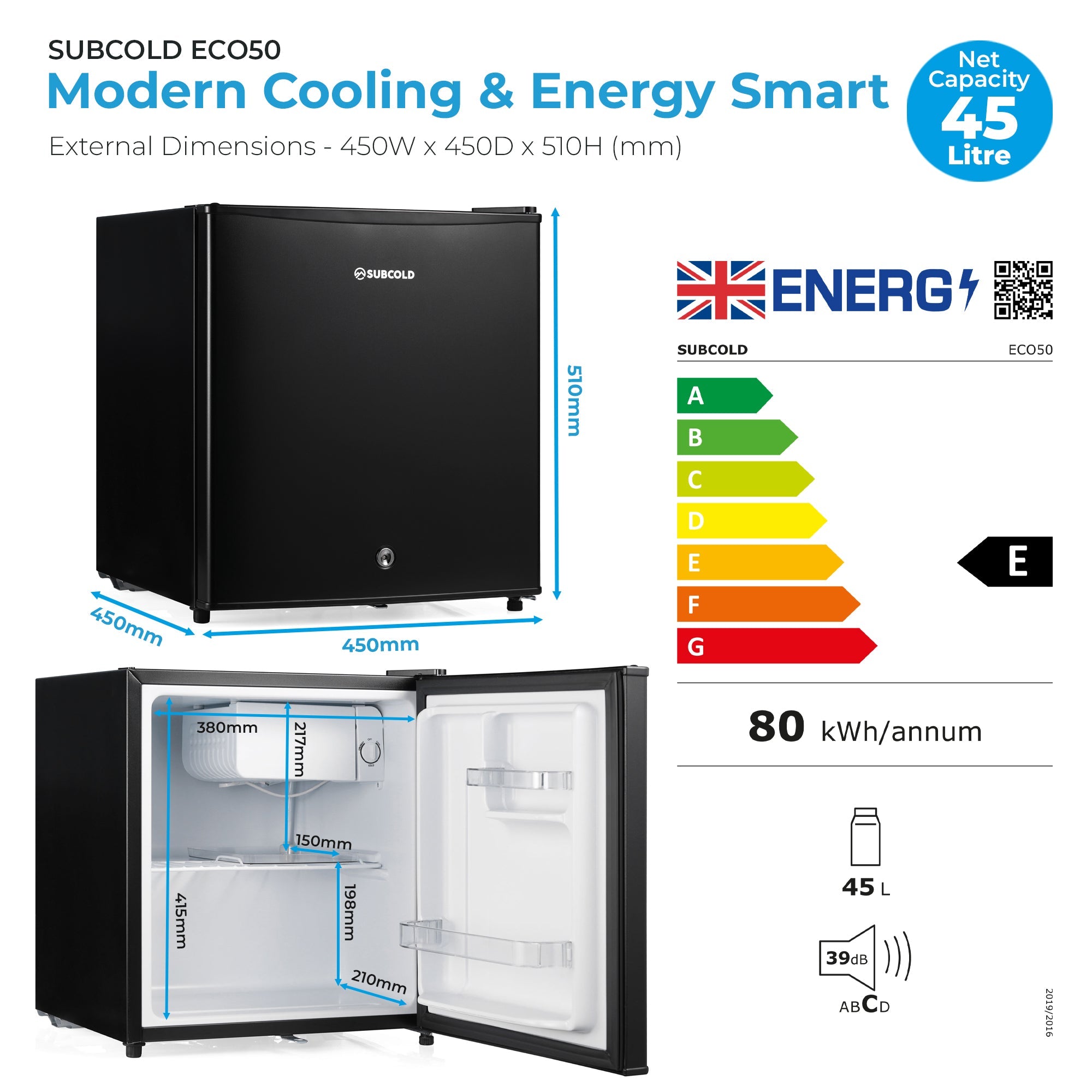 Subcold Eco50 Mini Fridge